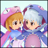 Cat Costume (Blue - Pink) - 7 Hari
